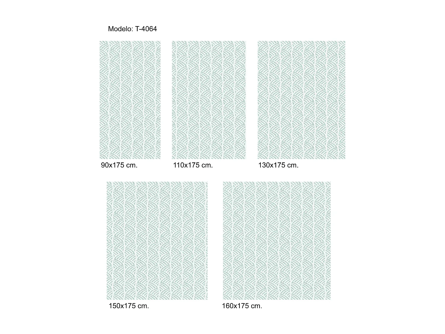 ESTORALIS | Estores Personalizados TEXTURAS | 110 x 180 cm (Ancho por Alto) Tamaño de Tela 107 x 175 cm | Modelo T-4064 Color Unico