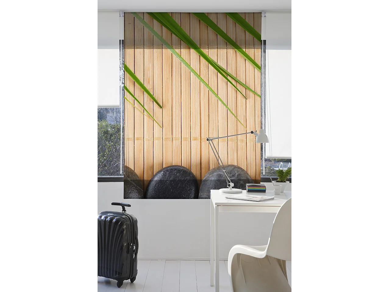 ESTORALIS | Estores Personalizados ZEN  | 150 x 180 cm (Ancho por Alto) Tamaño de Tela 147 x 175 cm | Modelo Z-4515 Color Unico