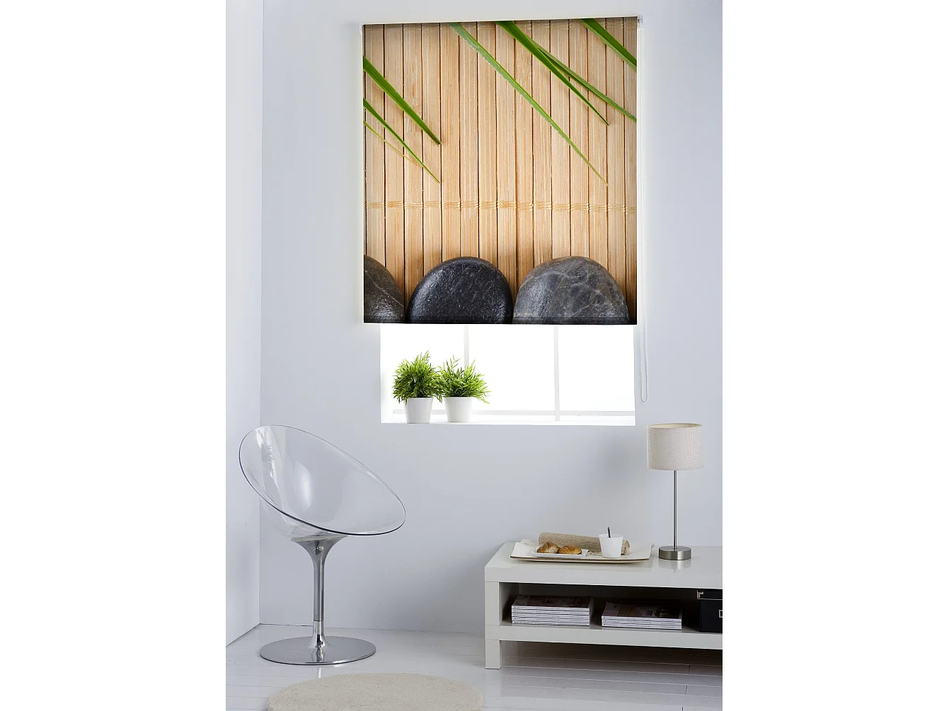 ESTORALIS | Estores Personalizados ZEN  | 150 x 180 cm (Ancho por Alto) Tamaño de Tela 147 x 175 cm | Modelo Z-4515 Color Unico