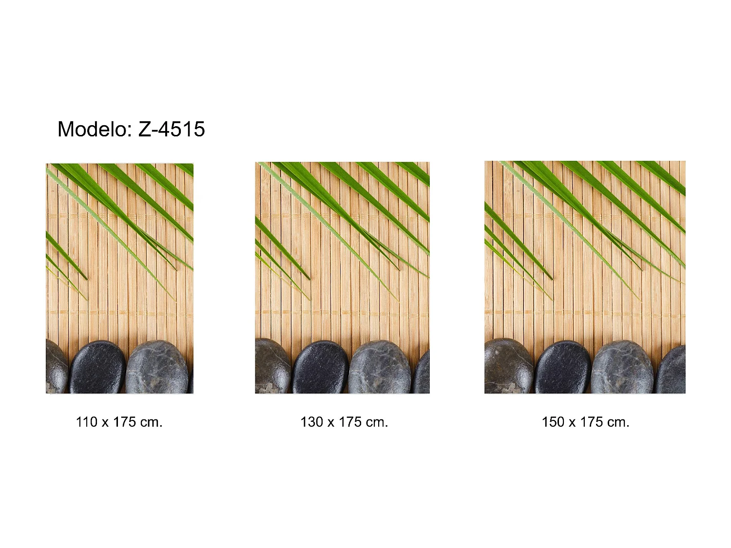 ESTORALIS | Estores Personalizados ZEN  | 150 x 180 cm (Ancho por Alto) Tamaño de Tela 147 x 175 cm | Modelo Z-4515 Color Unico