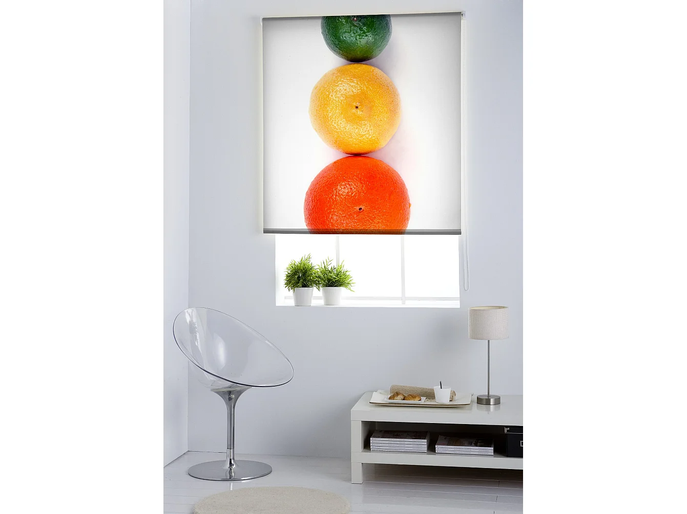 ESTORALIS | Estores Personalizados de COCINA | 110 x 255 cm (Ancho por Alto) Tamaño de Tela 107 x 250 cm | Modelo C-1089 Color Unico