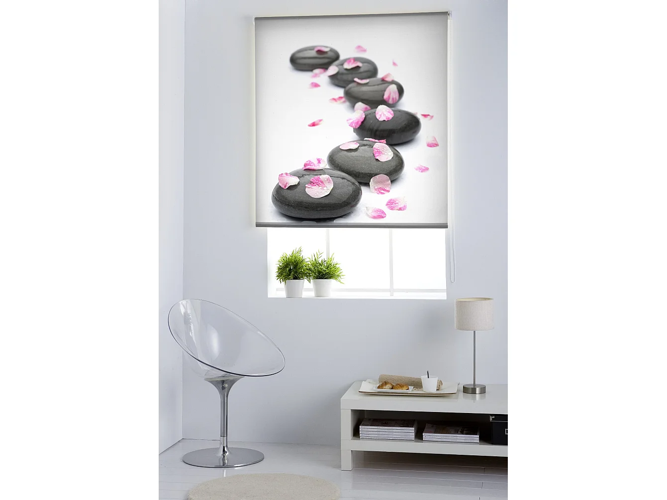 ESTORALIS | Estores Personalizados ZEN  | 130 x 180 cm (Ancho por Alto) Tamaño de Tela 127 x 175 cm | Modelo Z-115 Color Unico