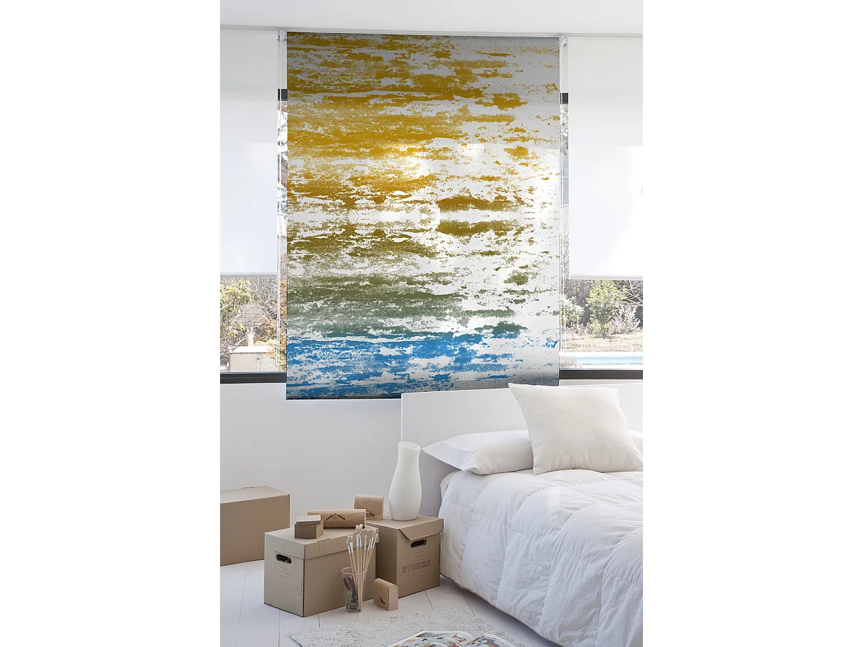 ESTORALIS | Estores Personalizados TEXTURAS | 110 x 255 cm (Ancho por Alto) Tamaño de Tela 107 x 250 cm | Modelo T-4053 Color Unico