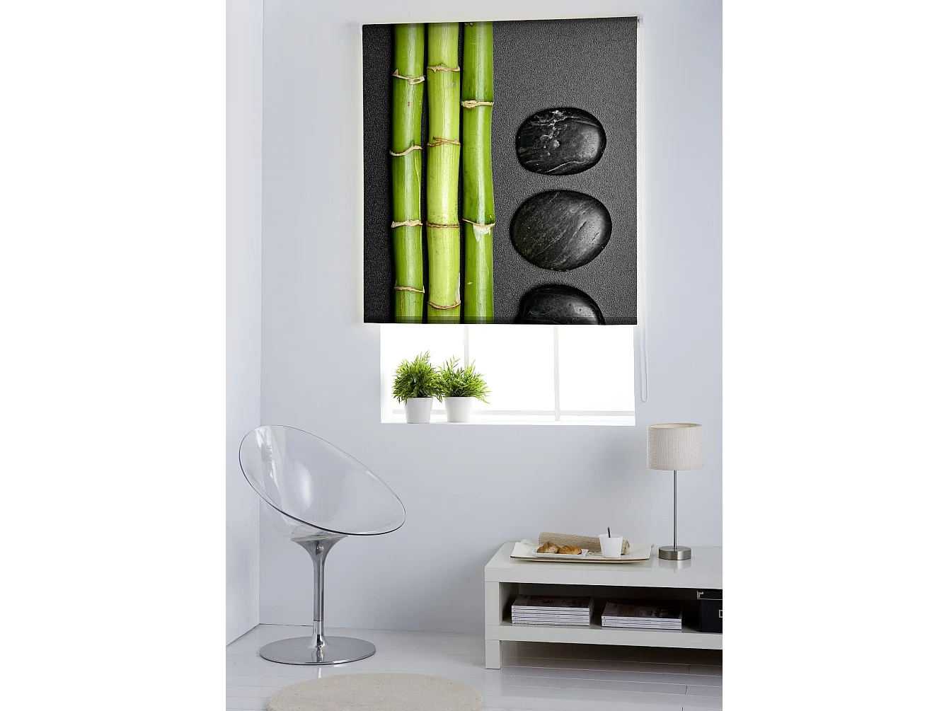 ESTORALIS | Estores Personalizados ZEN  | 110 x 180 cm (Ancho por Alto) Tamaño de Tela 107 x 175 cm | Modelo Z-4522 Color Unico