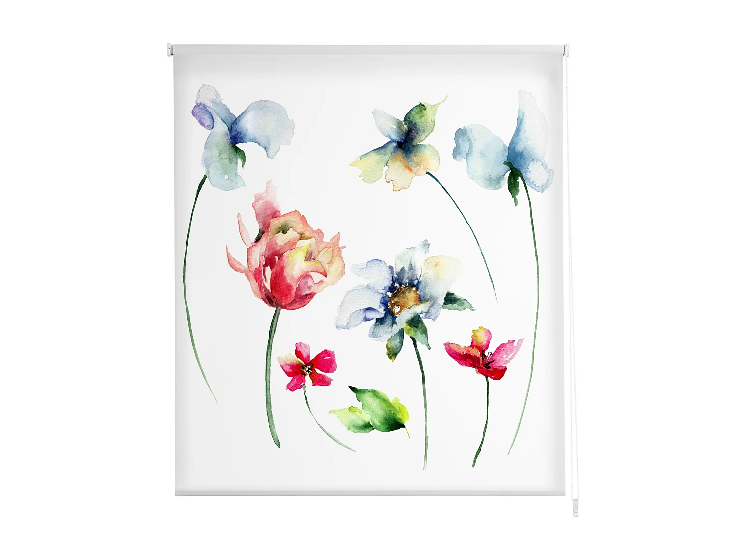 ESTORALIS | Estores Personalizados FLORES y PLANTAS  | 150 x 180 cm (Ancho por Alto) Tamaño de Tela 147 x 175 cm | Modelo F-3139 Color Unico