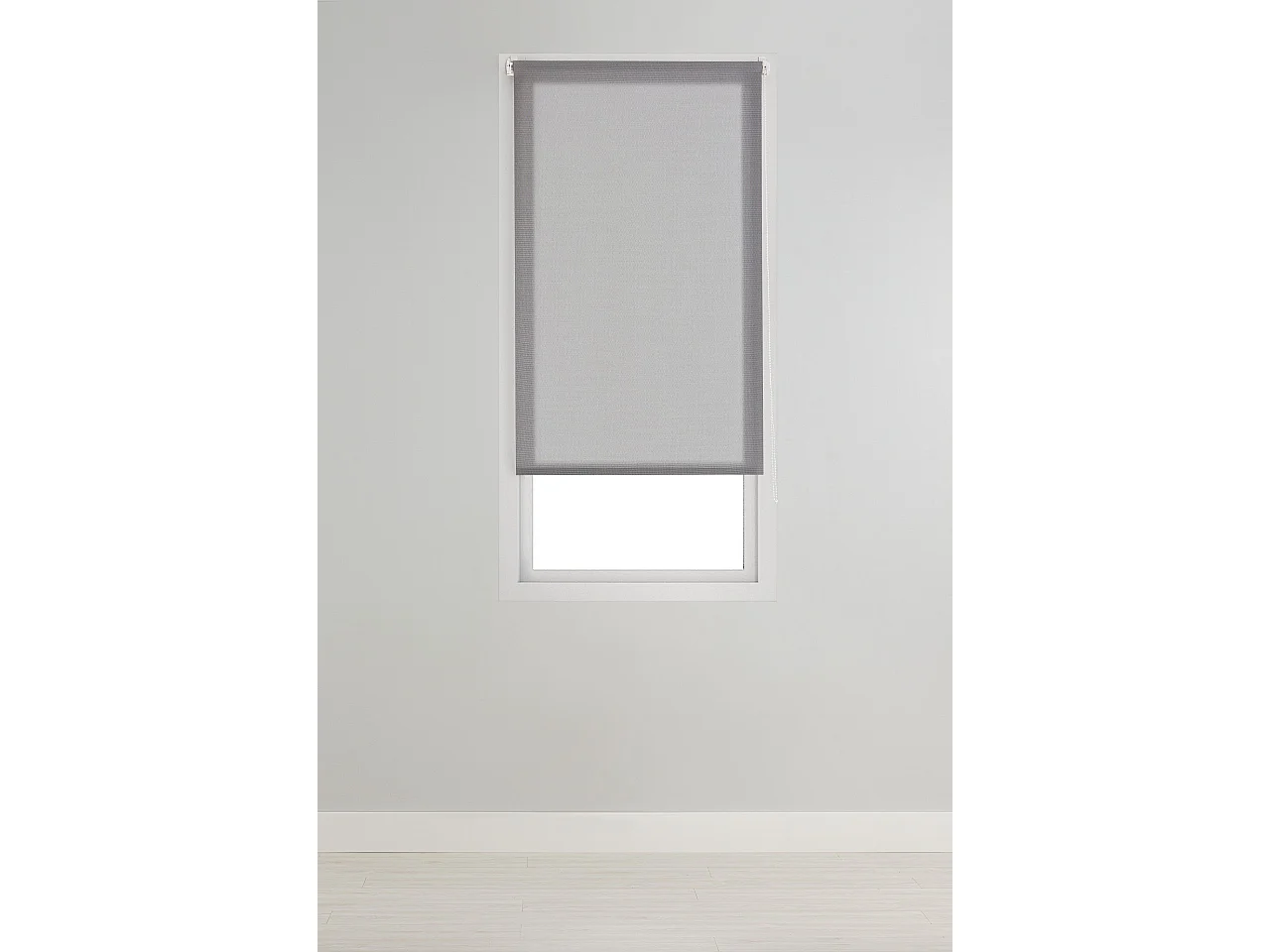 ESTORALIS | Estores Enrollables Tecnicos  | 130 x 180 cm (Ancho por Alto) Tamaño de Tela 127 x 175 cm | Modelo STANNIS Color Gris Oscuro