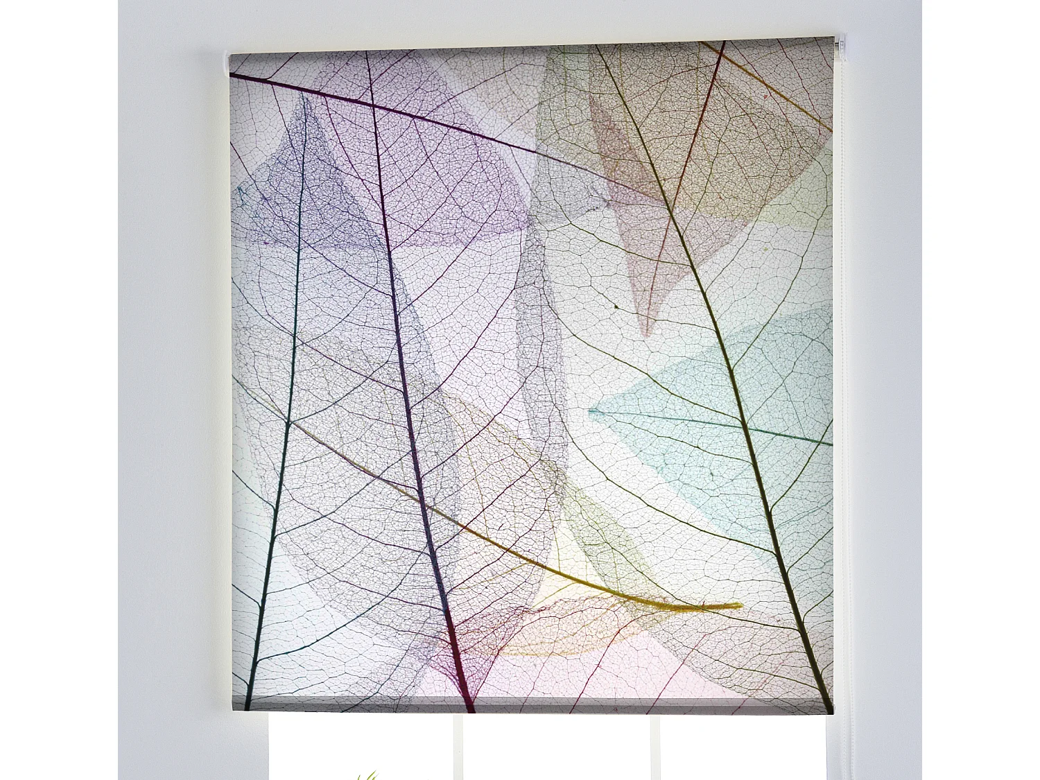 ESTORALIS | Estores Personalizados FLORES y PLANTAS  | 150 x 180 cm (Ancho por Alto) Tamaño de Tela 147 x 175 cm | Modelo F-3132 Color Unico