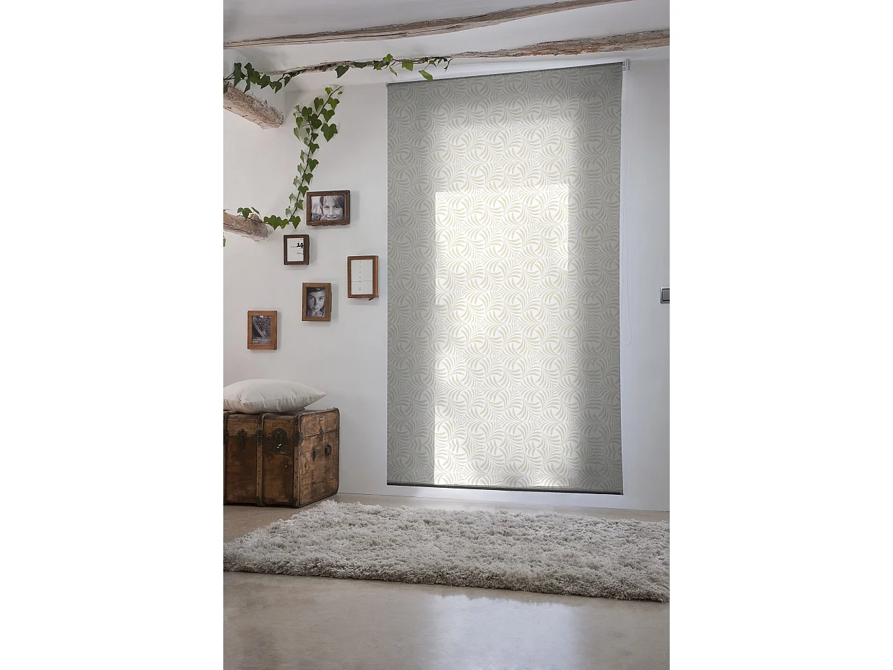 ESTORALIS | Estores Personalizados TEXTURAS | 160 x 180 cm (Ancho por Alto) Tamaño de Tela 157 x 175 cm | Modelo T-4063 Color Unico