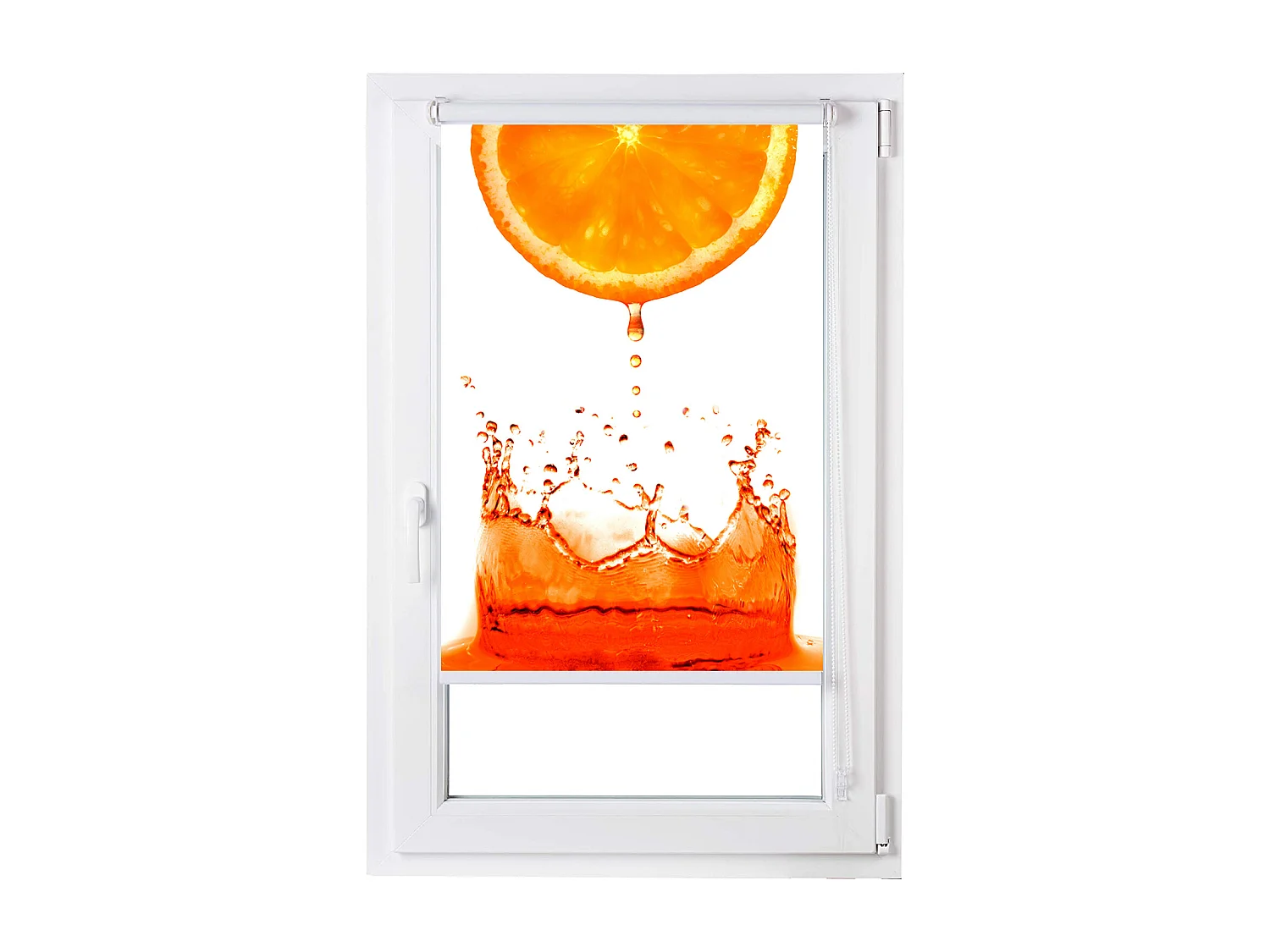 ESTORALIS | Estores Personalizados Easyfix de COCINA | 120 x 150 cm (Ancho por Alto) Tamaño de Tela 117 x 150 cm | Modelo C-3043 Color Unico