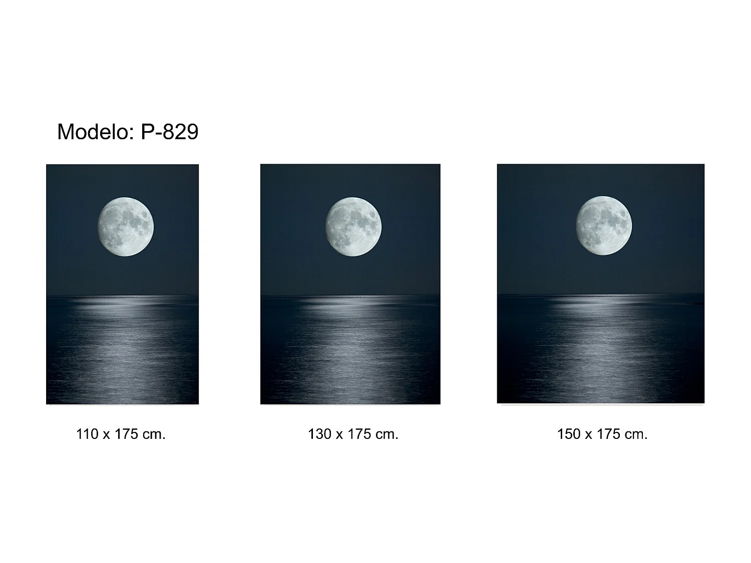 ESTORALIS | Estores Personalizados PAISAJES | 150 x 180 cm (Ancho por Alto) Tamaño de Tela 147 x 175 cm | Modelo P-829 Color Unico