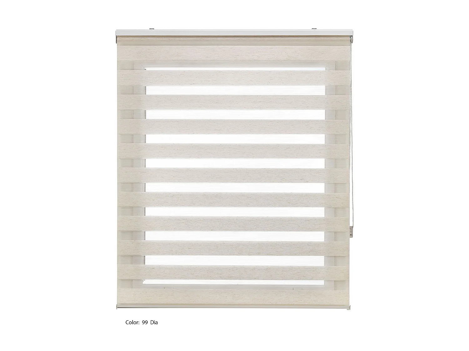 ESTORALIS | Estor Enrollable NOCHE y DIA | 170 x 255 cm (Ancho por Alto) Tamaño de Tela 167 x 250 cm | Modelo SHAE Color Lino