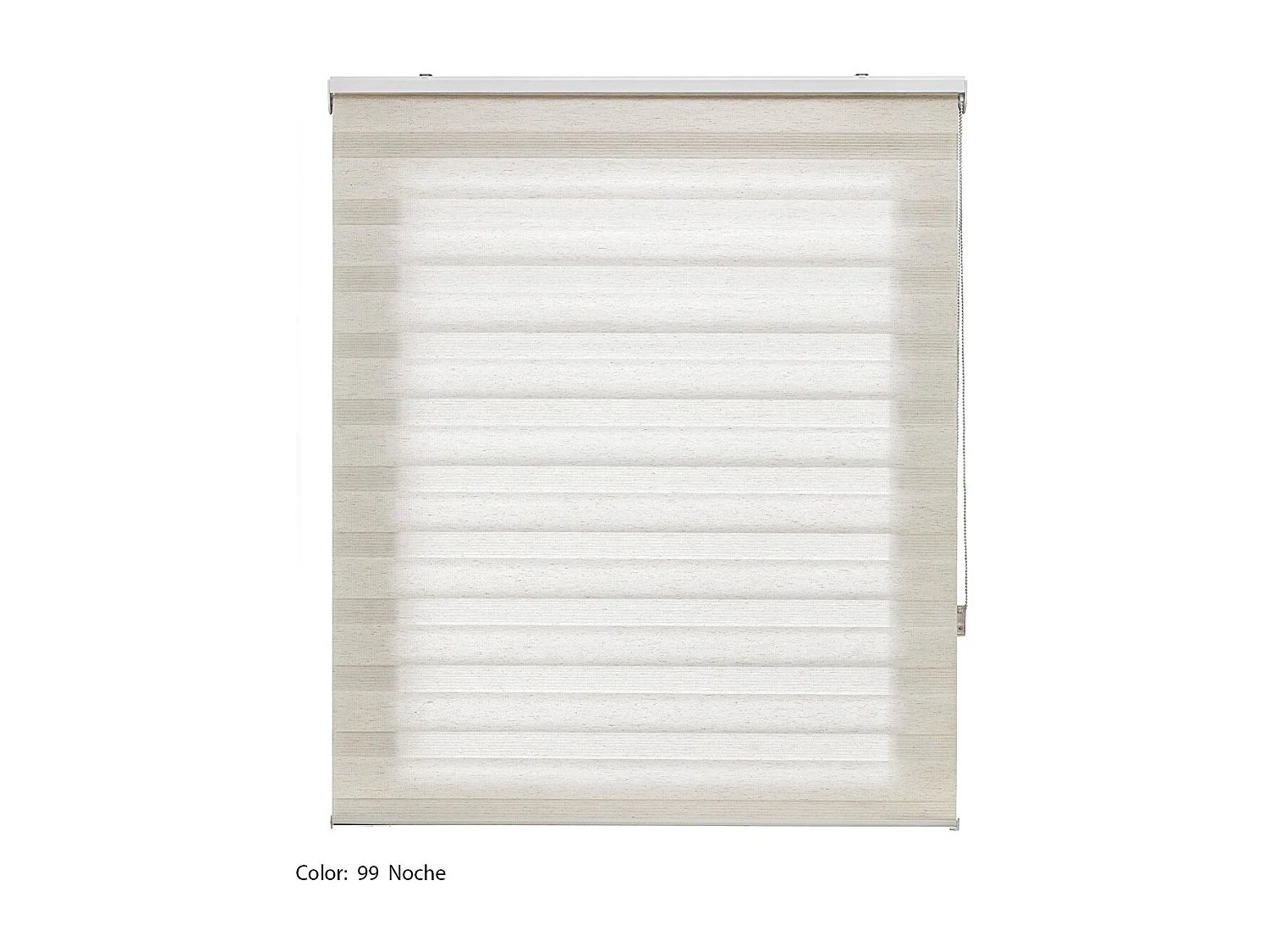 ESTORALIS | Estor Enrollable NOCHE y DIA | 170 x 255 cm (Ancho por Alto) Tamaño de Tela 167 x 250 cm | Modelo SHAE Color Lino