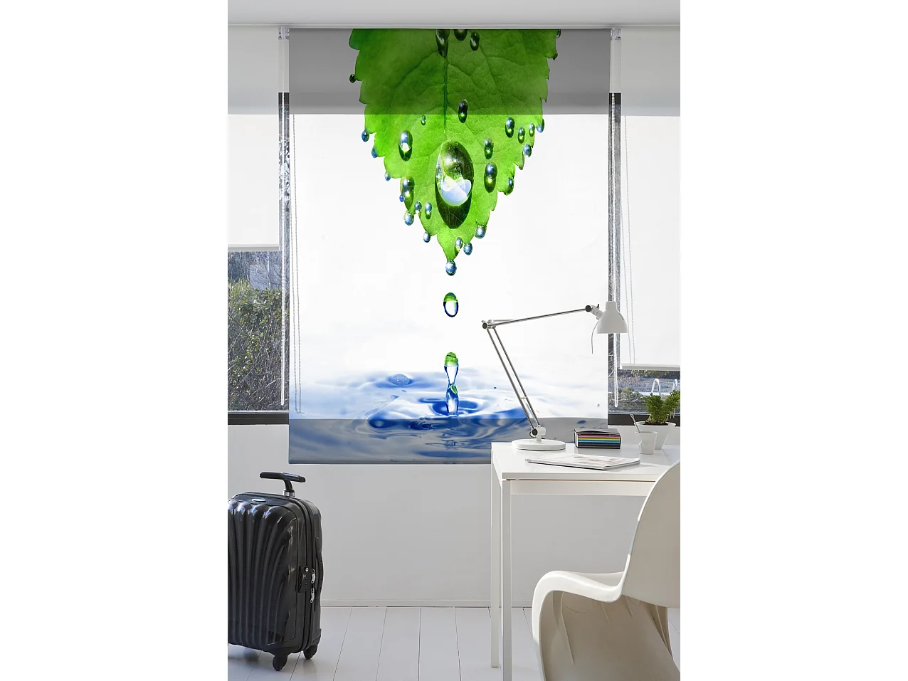 ESTORALIS | Estores Personalizados ZEN  | 110 x 255 cm (Ancho por Alto) Tamaño de Tela 107 x 250 cm | Modelo Z-1033 Color Unico