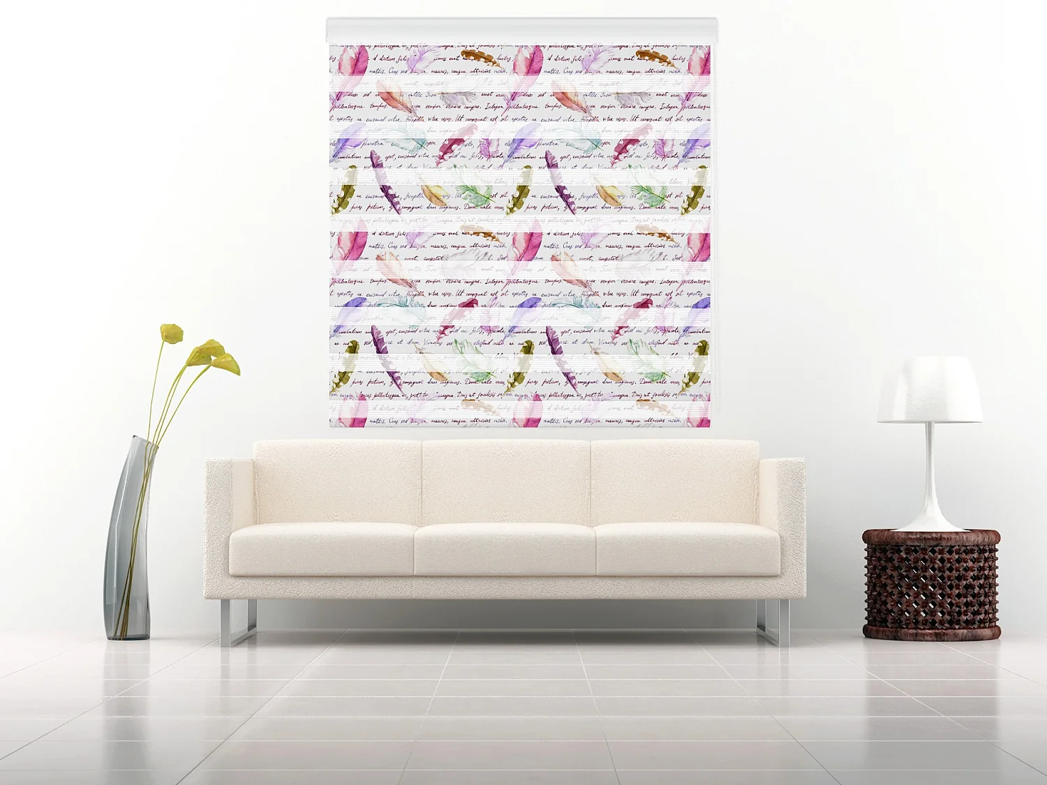 ESTORALIS | Estores Personalizados NOCHE y DIA | 150 x 180 cm (Ancho por Alto) Tamaño de Tela 147 x 175 cm | Modelo T-3125 Color Unico