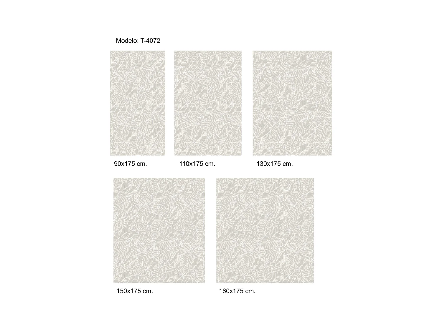 ESTORALIS | Estores Personalizados TEXTURAS | 130 x 180 cm (Ancho por Alto) Tamaño de Tela 127 x 175 cm | Modelo T-4072 Color Unico