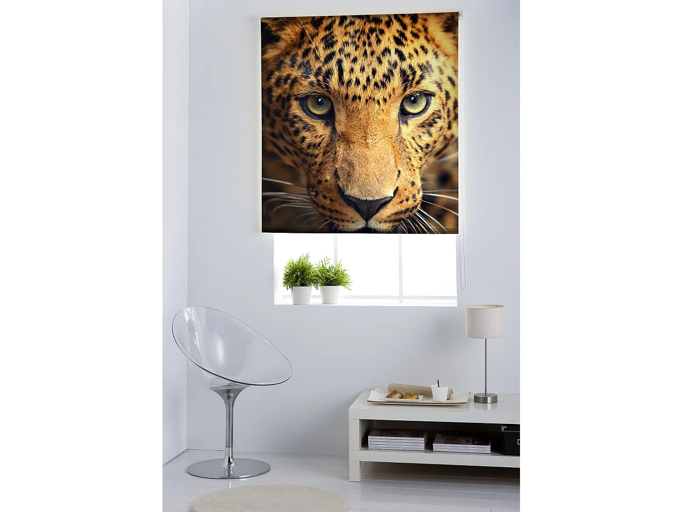 ESTORALIS | Estores Personalizados Easyfix ANIMALES  | 70 x 150 cm (Ancho por Alto) Tamaño de Tela 67 x 150 cm | Modelo A-122 Color Unico