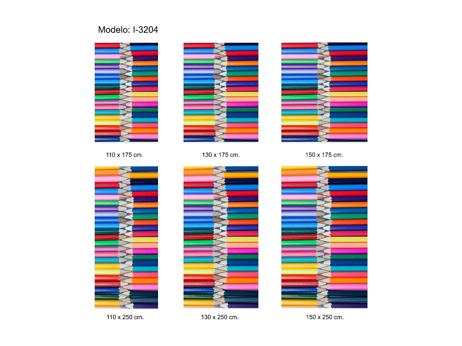 ESTORALIS | Estores Personalizados INFANTILES | 110 x 180 cm (Ancho por Alto) Tamaño de Tela 107 x 175 cm | Modelo I-3204 Color Unico
