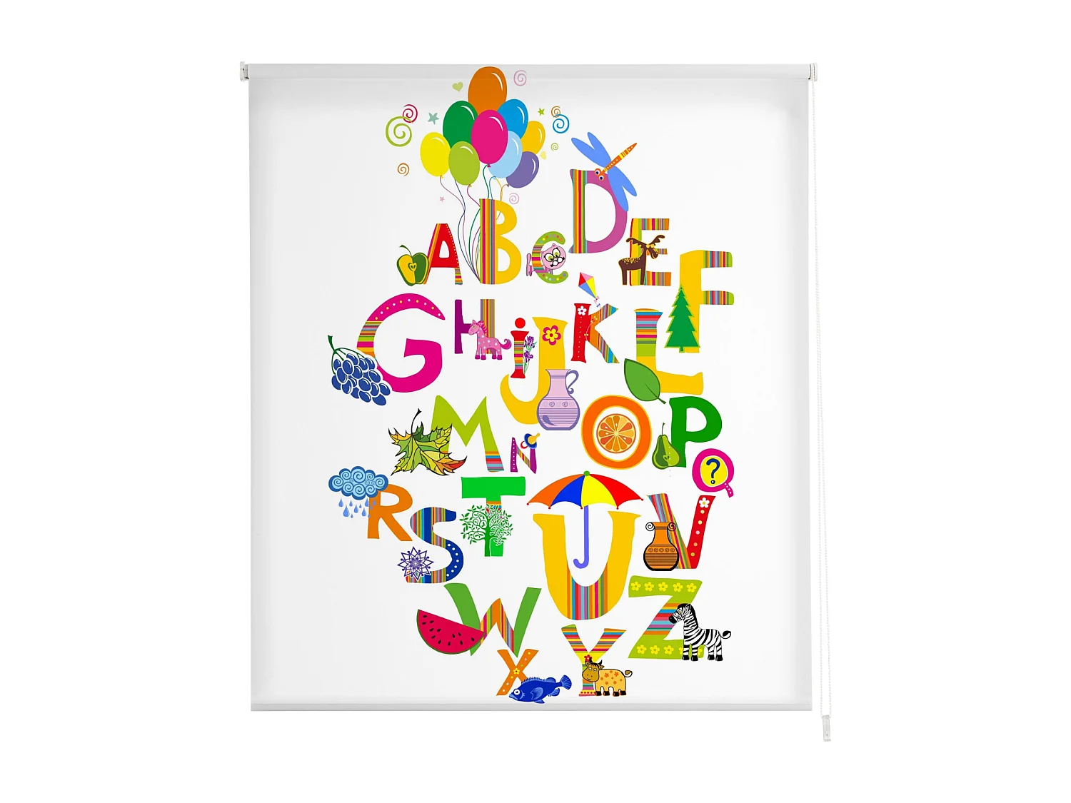 ESTORALIS | Estores Personalizados INFANTILES | 110 x 255 cm (Ancho por Alto) Tamaño de Tela 107 x 250 cm | Modelo I-2037 Color Unico