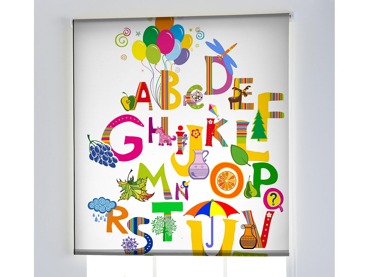 ESTORALIS | Estores Personalizados INFANTILES | 110 x 255 cm (Ancho por Alto) Tamaño de Tela 107 x 250 cm | Modelo I-2037 Color Unico