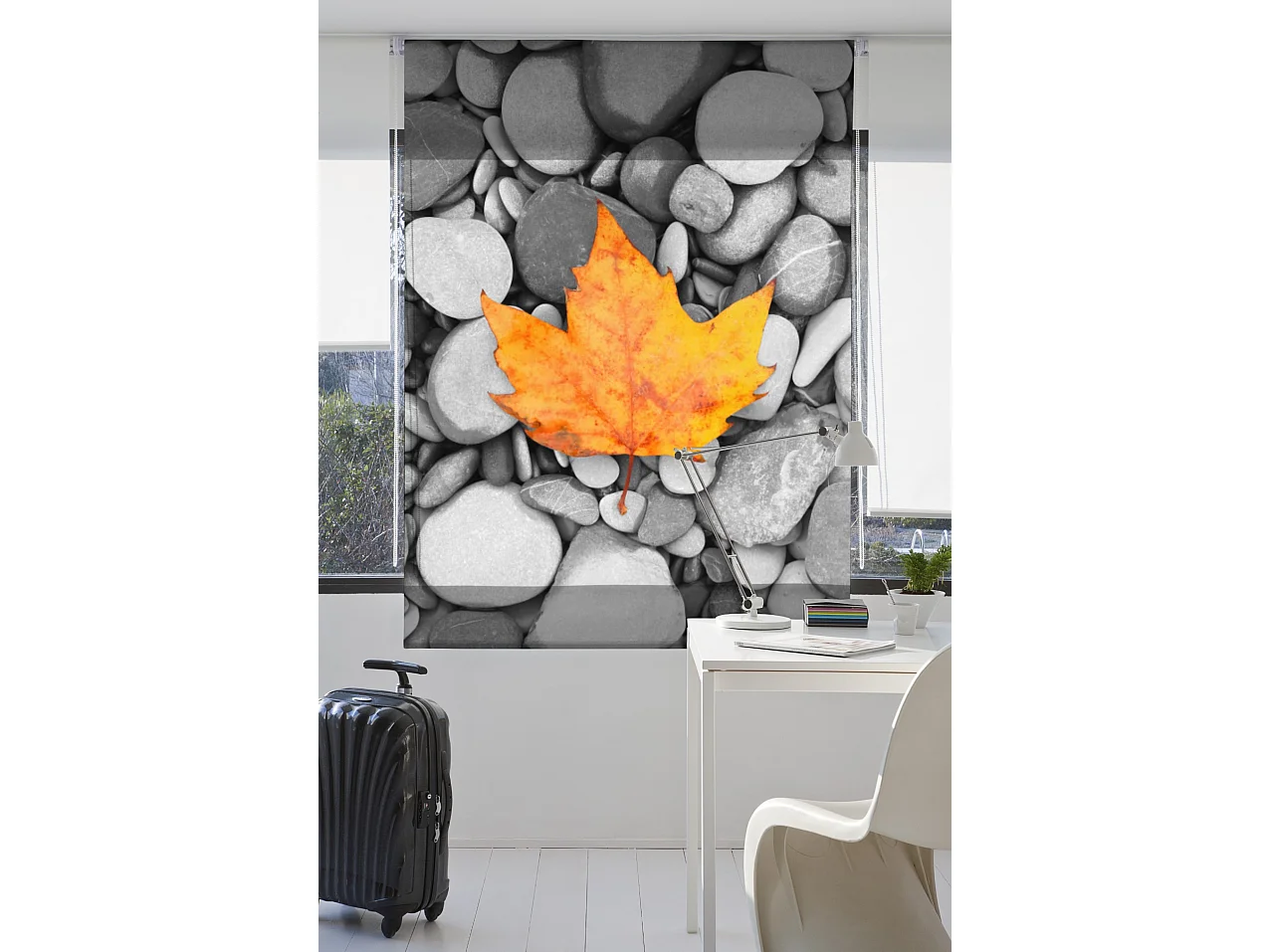 ESTORALIS | Estores Personalizados ZEN  | 110 x 180 cm (Ancho por Alto) Tamaño de Tela 107 x 175 cm | Modelo Z-3041 Color Unico