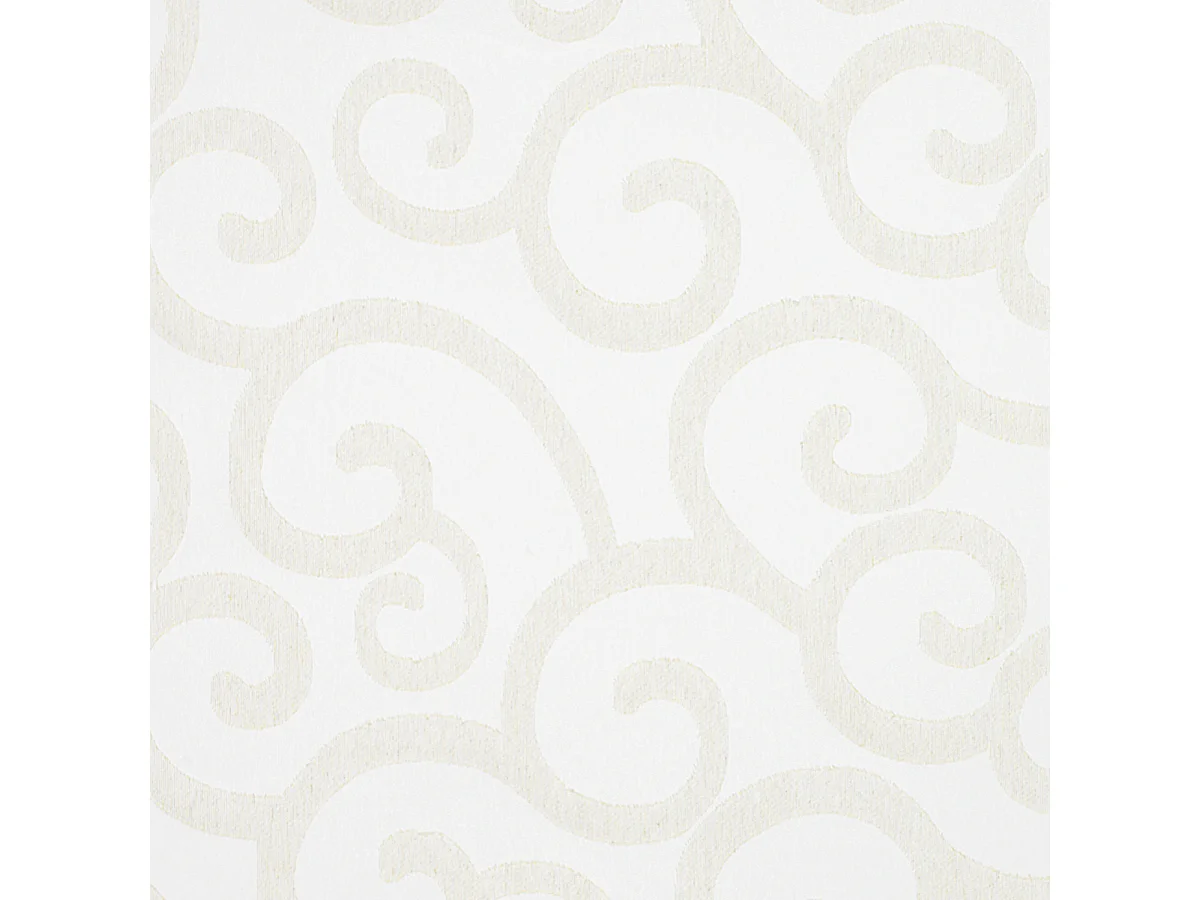 ESTORALIS | Estor Enrollable Translúcido de Visillo | 150 x 255 cm (Ancho por Alto) Tamaño de Tela 147 x 250 cm | Modelo ORNELLA Color Blanco/Beige