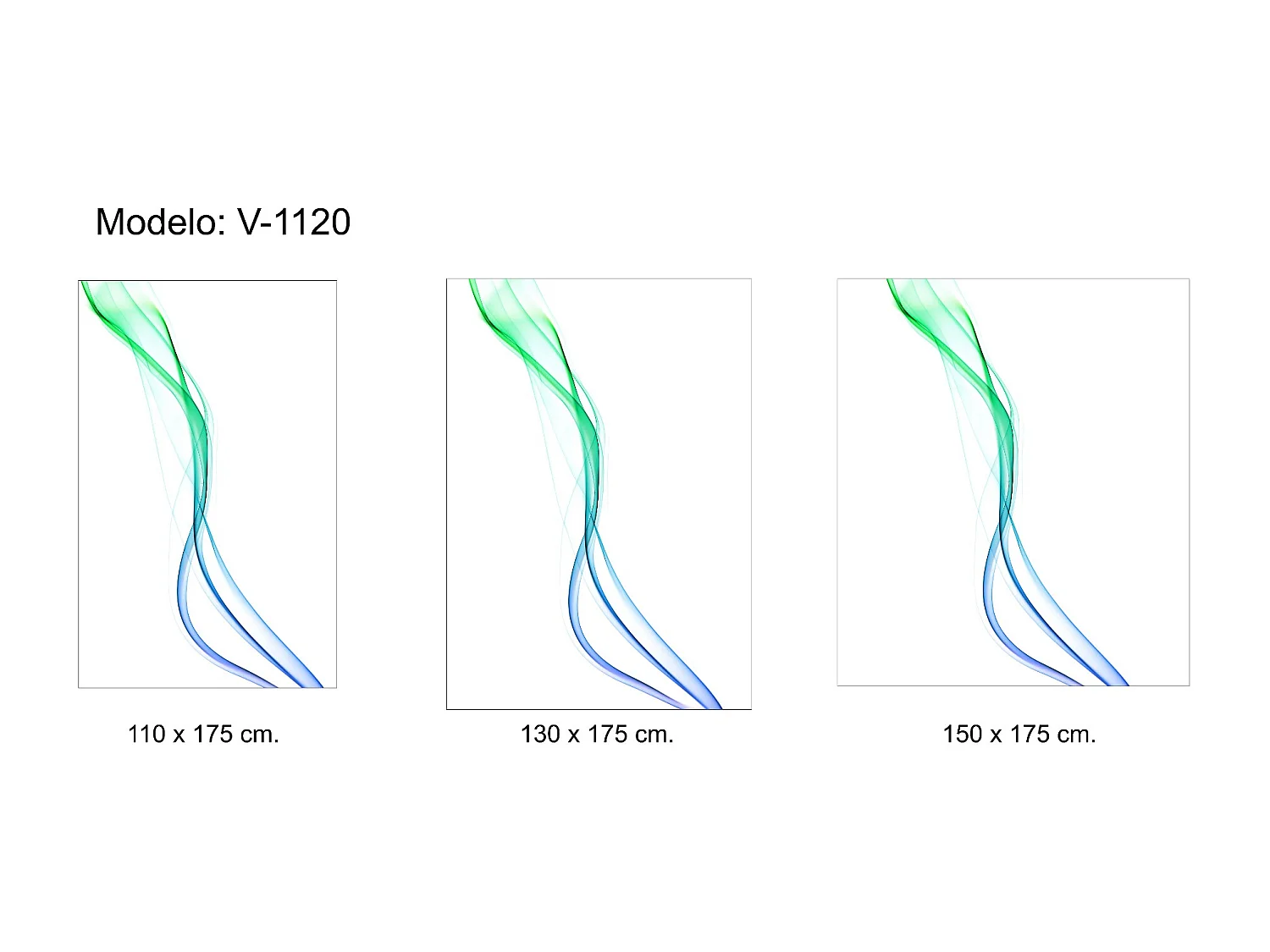 ESTORALIS | Estores Personalizados VARIOS | 150 x 180 cm (Ancho por Alto) Tamaño de Tela 147 x 175 cm | Modelo V-1120 Color Unico