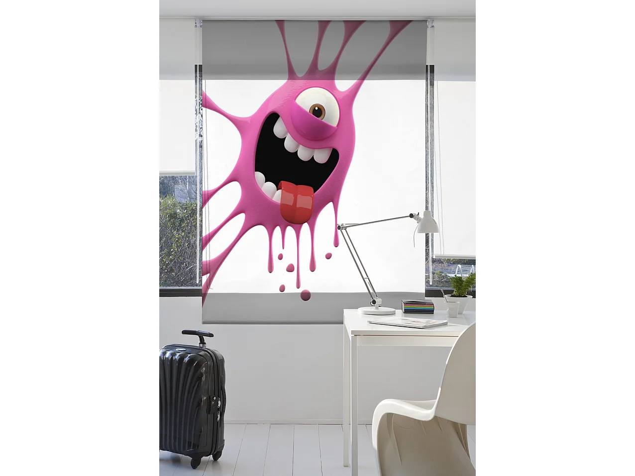 ESTORALIS | Estores Personalizados INFANTILES | 130 x 180 cm (Ancho por Alto) Tamaño de Tela 127 x 175 cm | Modelo I-2066 Color Unico