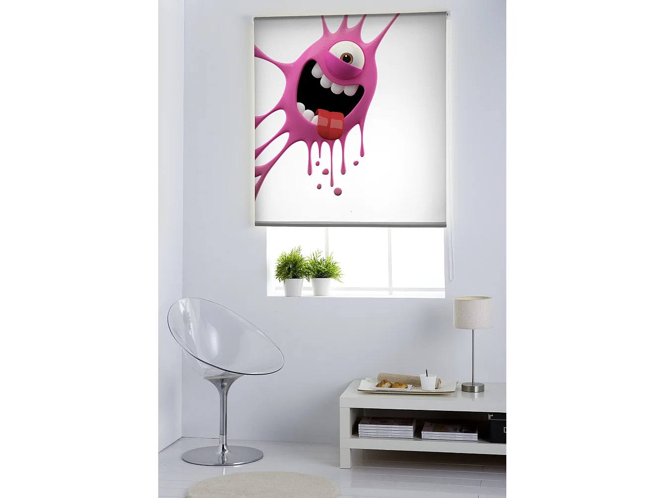 ESTORALIS | Estores Personalizados INFANTILES | 130 x 180 cm (Ancho por Alto) Tamaño de Tela 127 x 175 cm | Modelo I-2066 Color Unico