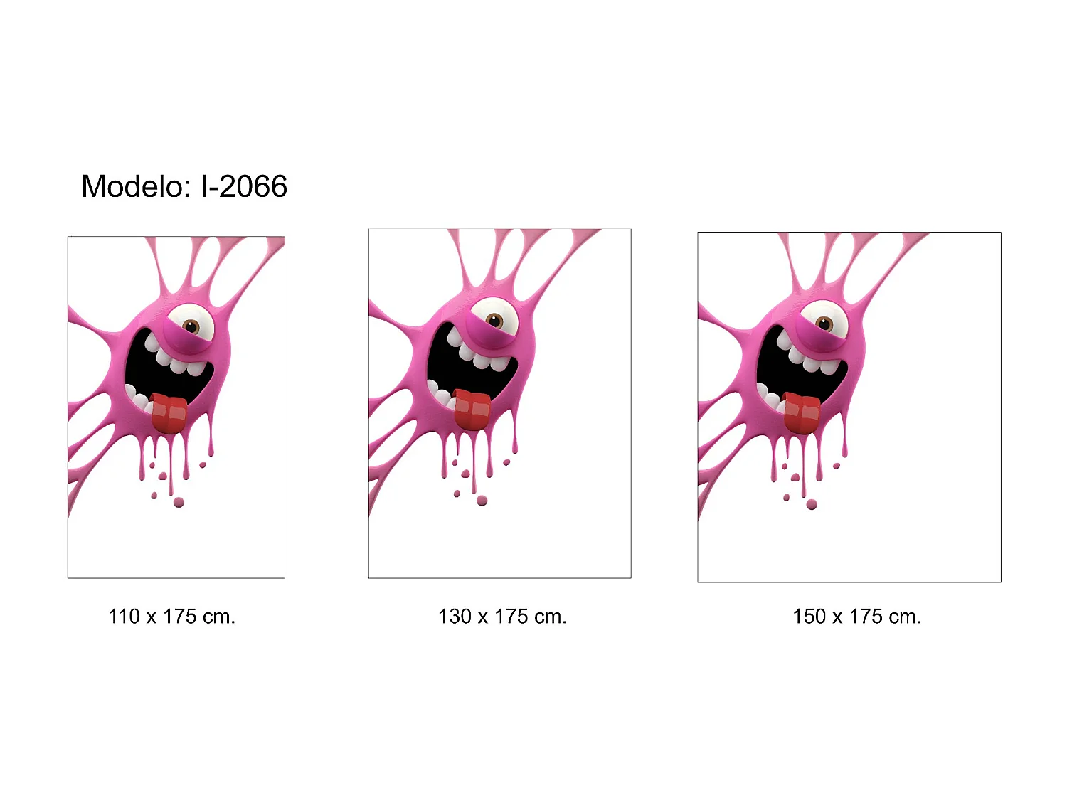 ESTORALIS | Estores Personalizados INFANTILES | 130 x 180 cm (Ancho por Alto) Tamaño de Tela 127 x 175 cm | Modelo I-2066 Color Unico