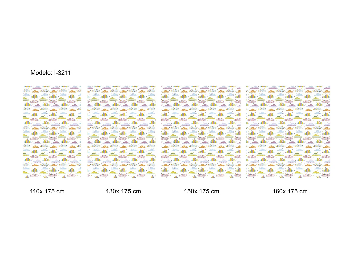 ESTORALIS | Estores Personalizados NOCHE y DIA | 130 x 180 cm (Ancho por Alto) Tamaño de Tela 127 x 175 cm | Modelo I-3211 Color Unico