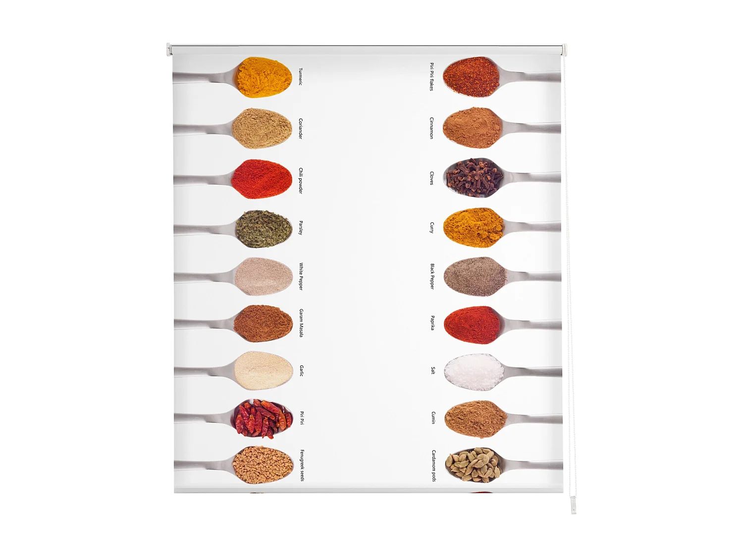 ESTORALIS | Estores Personalizados Easyfix de COCINA | 95 x 150 cm (Ancho por Alto) Tamaño de Tela 92 x 150 cm | Modelo C-1083 Color Unico