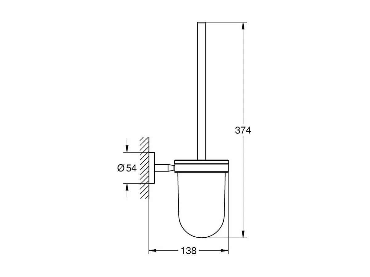 GROHE - Escobillero BauCosmopolitan