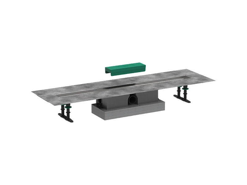 Kit d'installation caniveau de douche 90 cm installation standard HANSGROHE uBox