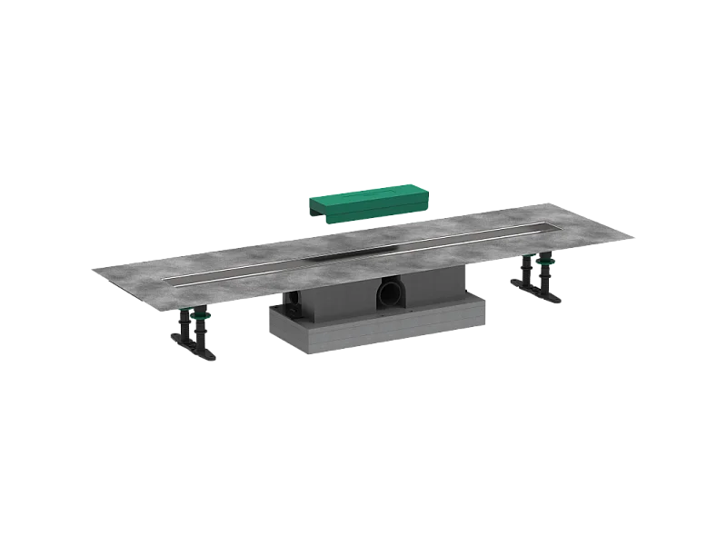 Kit d'installation caniveau de douche 90 cm installation standard HANSGROHE uBox