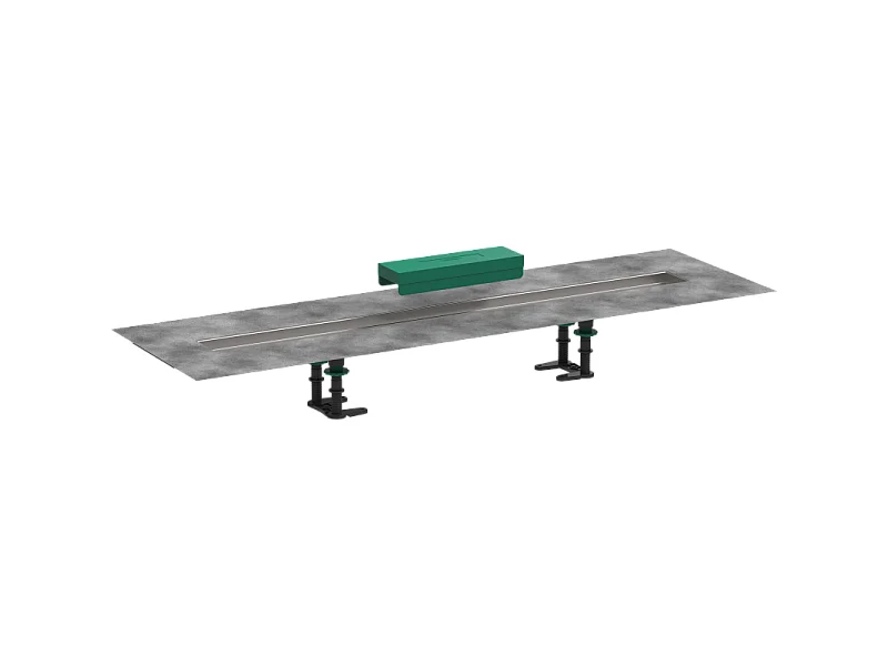 Kit d'installation caniveau de douche encastré à carreler 90 cm HANSGROHE RainDrain