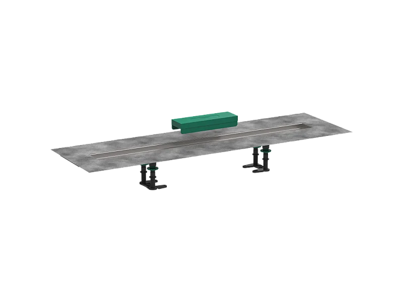 Kit d'installation caniveau de douche encastré à carreler 90 cm HANSGROHE RainDrain