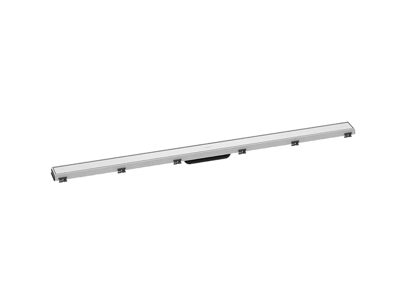 Caniveau de douche 120 cm HANSGROHE RainDrain Match blanc mat