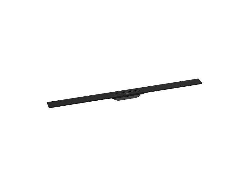 Caniveau de douche découpable 120 cm HANSGROHE RainDrain Flex montage mural noir mat