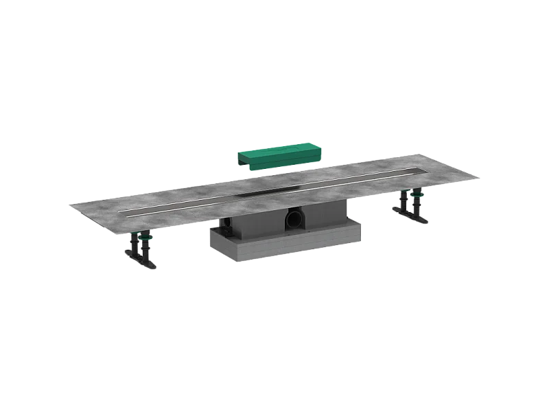 Kit d'installation caniveau de douche 100 cm installation standard HANSGROHE uBox