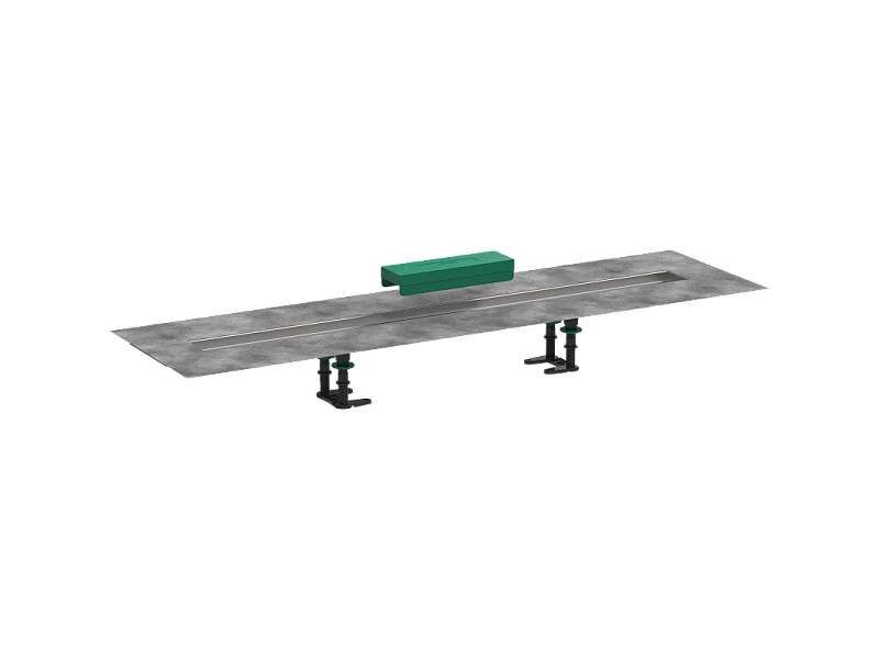 Kit d'installation caniveau de douche encastré à carreler 100 cm HANSGROHE RainDrain