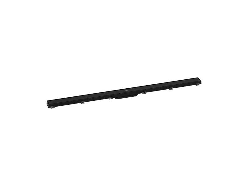 Caniveau de douche 120 cm HANSGROHE RainDrain Match noir mat