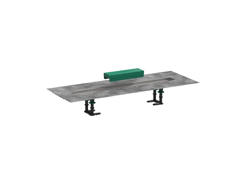 Kit d'installation caniveau de douche encastré à carreler 70 cm HANSGROHE RainDrain