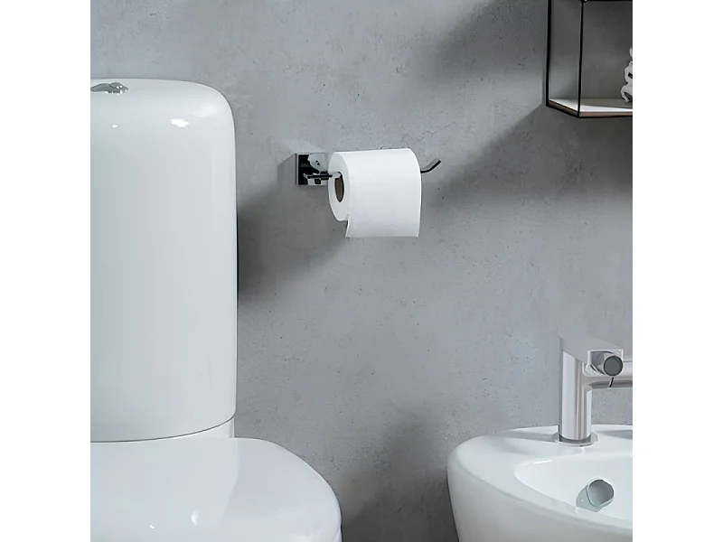JACOB DELAFON Porte-rouleau Eo Moderne Chrome