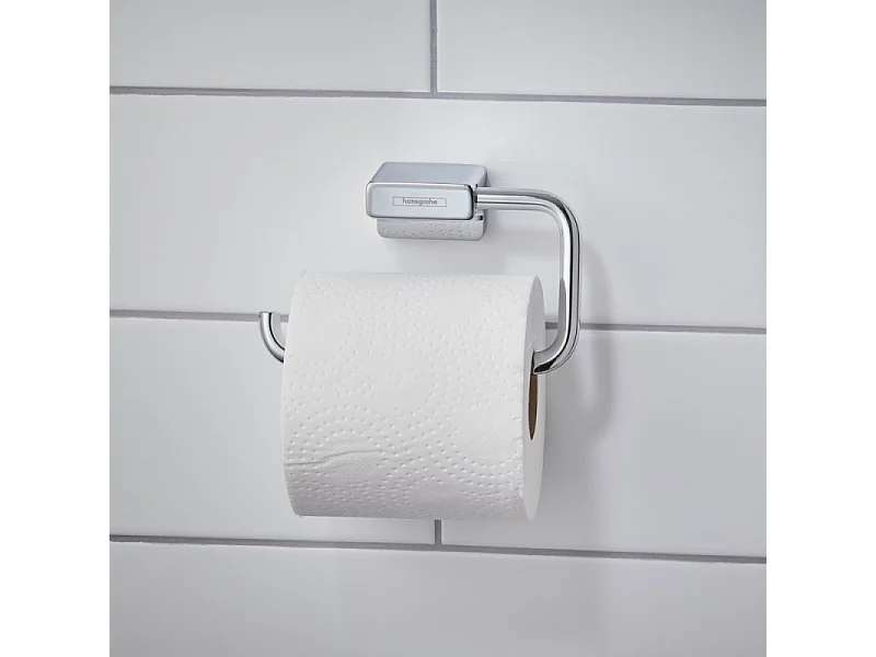 HANSGROHE Portarrollos de papel higiénico cromado AddStoris