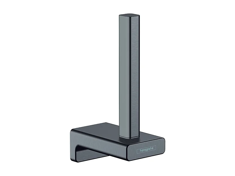 HANSGROHE Réserve HANSGROHE Porte-papier noir chromé brossé AddStoris
