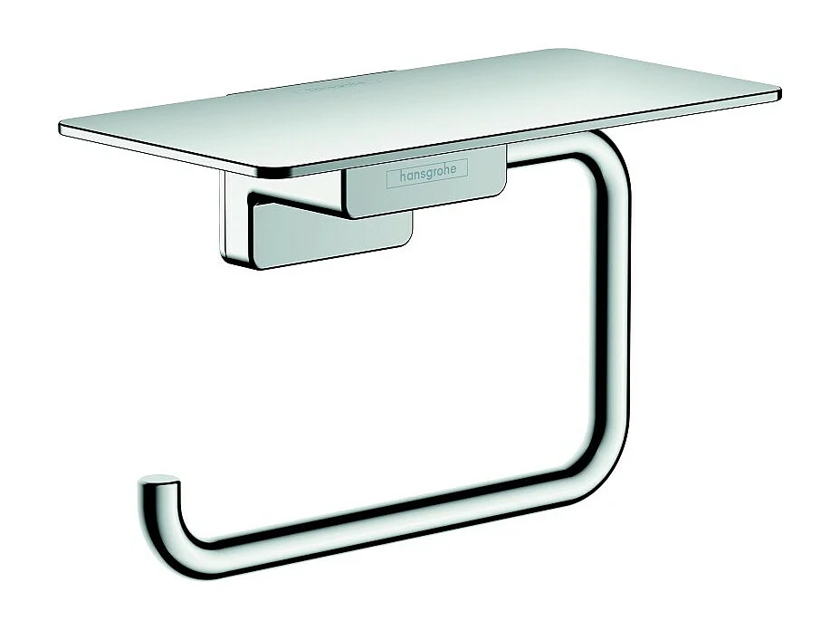 HANSGROHE Portarrollos con estante cromado AddStoris