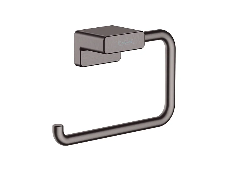 HANSGROHE Portarrollos negro cromo cepillado AddStoris