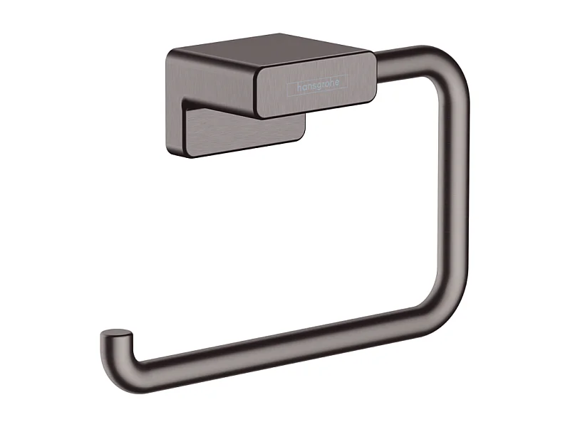 HANSGROHE Portarrollos negro cromo cepillado AddStoris
