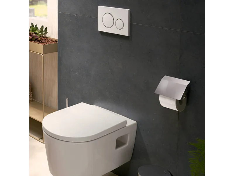 HANSGROHE Portarrollos con tapa cromada AddStoris