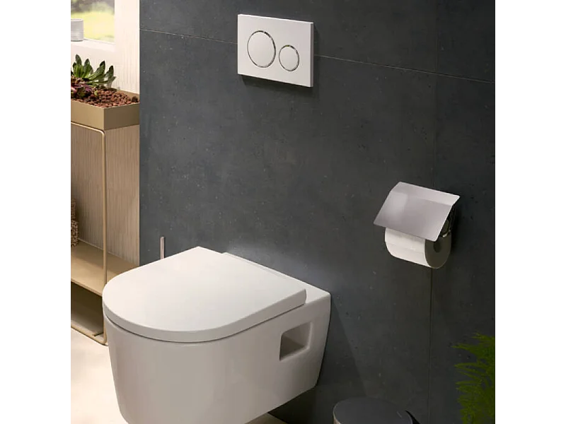 HANSGROHE Portarrollos con tapa cromada AddStoris